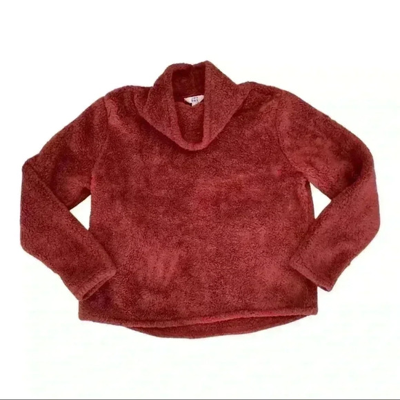 Joy Lab fuzzy cowl neck pullover Size XXL - Picture 1 of 2